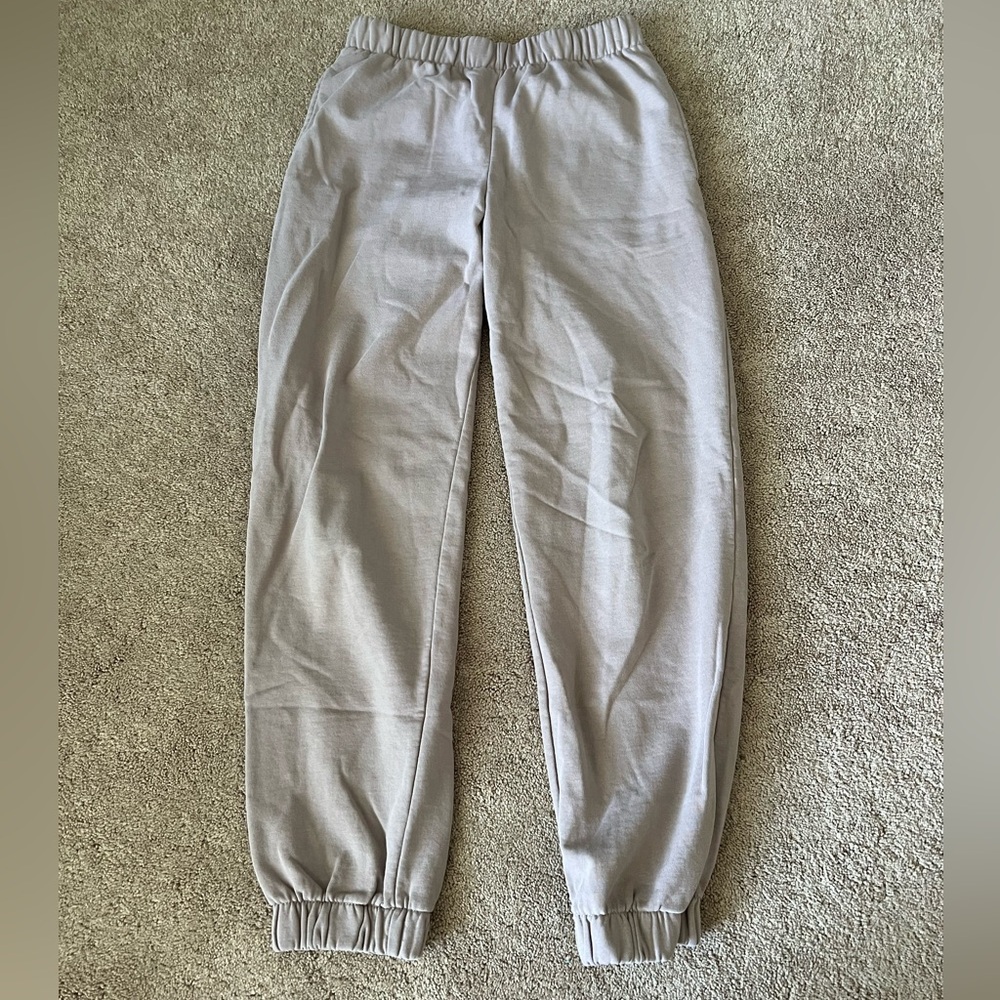 light purple brandy sweatpants
